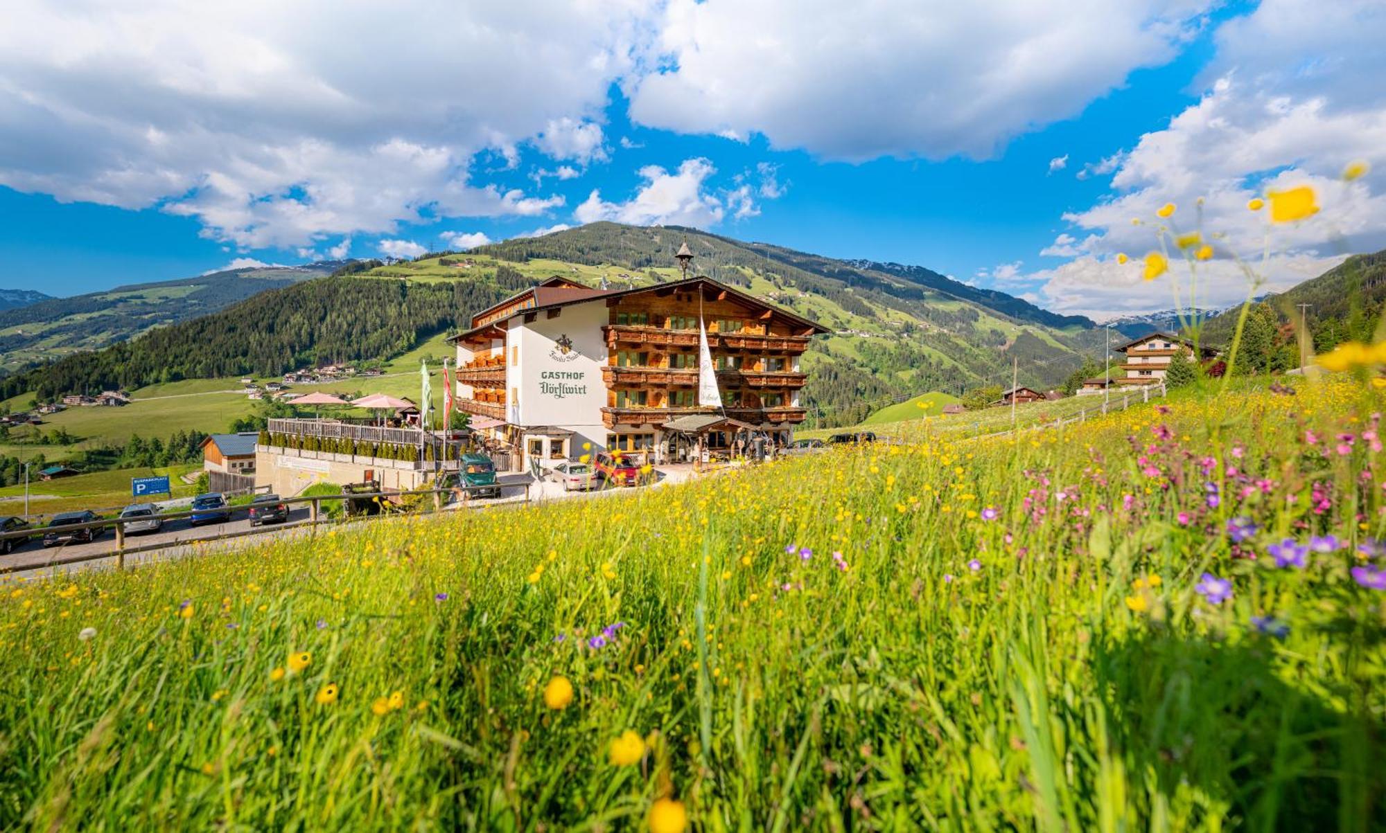 Alpen Wohlfuehlhotel Doerflwirt Hainzenberg Luaran gambar